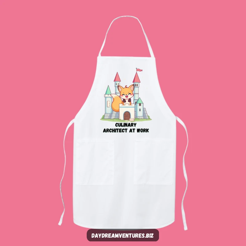 Funny Fox Castle Builder Apron: Cook Up Imaginative Meals