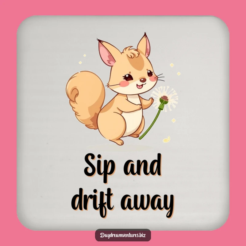 Funny Squirrel Dandelion Ride Coaster: Protect Surfaces with Playful Flight