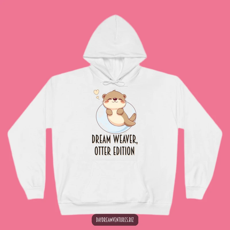 Cozy Funny Otter Bubble Dream Hoodie: Warmth Meets Whimsical Humor