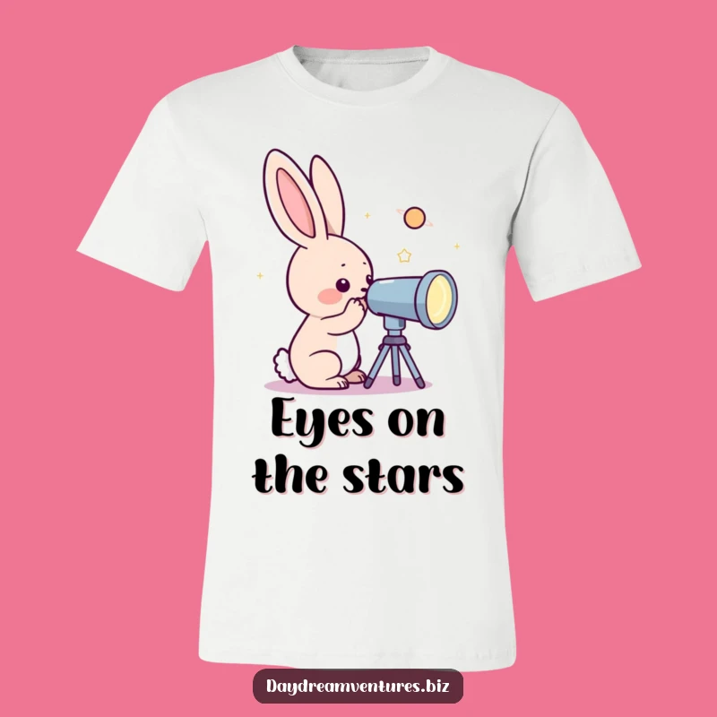Funny Rabbit Telescope T-Shirt: Adventure Beyond Your Wildest Dreams