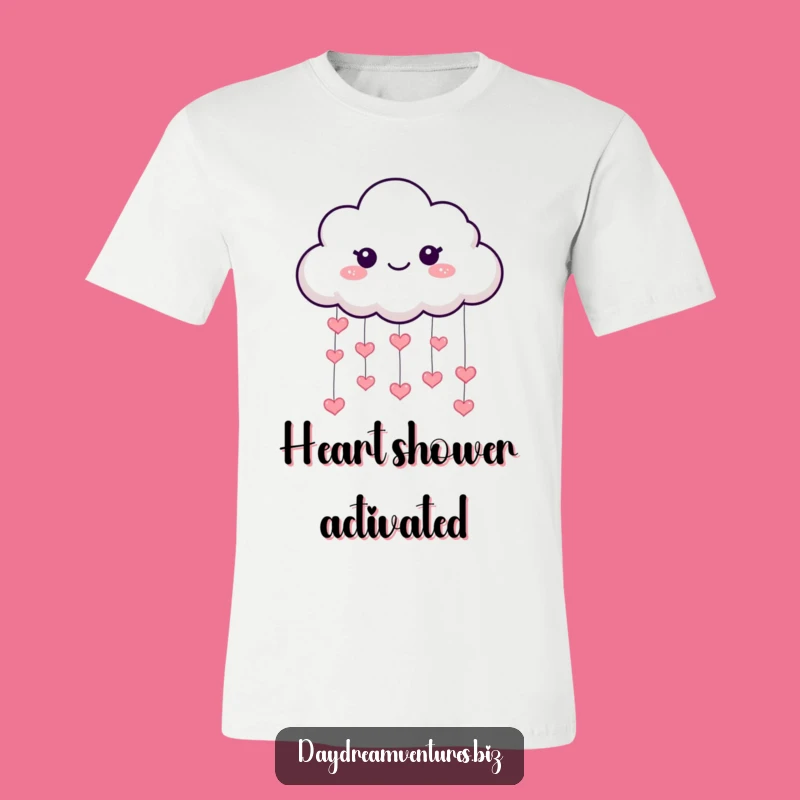 Funny Cloud Hearts T-Shirt: Sprinkle Joy Tee